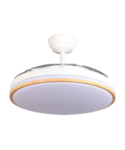 Alternative view of Ventilador Dc Relampago Función Verano-Invierno 60w Blanco 3 Aspas 107d 6980lm 3500-4000-6500k  Remoto y Temporizador